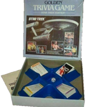 Golden Trivia Game; Star Trek Edition by Western Publishing - £37.42 GBP