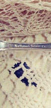 National Silver Co 1930's Narcissus Gravy Ladle image 2