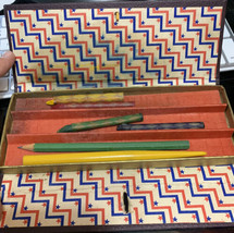 VINTAGE  American Navy Pencil Box 4610-5a - £17.15 GBP