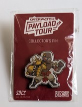 SOCC Overwatch Payload Tour Doomfist Enamel Collector&#39;s Pin, Jul 19-22 2... - £23.99 GBP