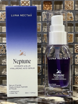 Luna Nectar Neptune Blur &amp; Hydrate Hyaluronic Acid Serum 1.01 Fl Oz New ... - $275.59 MXN