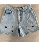 Vintage 80s 90s No Excuses High Rise Scottie Dog Embroidered Denim Mom S... - €27,80 EUR