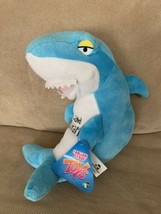 Land Shark Plush Stuffed Blue Shark 10 in Sugar Loaf Toys Entertainment ... - £35.02 GBP