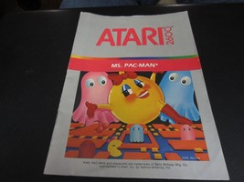 Atari 2600 Ms. Pac-Man Game Manual - $7.91
