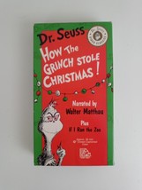Dr. Seuss - How the Grinch Stole Christmas (VHS, 1997) - $2.96
