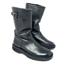 Banana Republic Men’s Engineer Motorcycle Boot Sz 10 Black Leather Biker... - $79.15