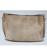 Aimee Kestenberg Roma Leather Double Entry Crossbody Shoulder Bag Oak Suede - $108.89