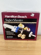 Vintage Super Shooter Cordless Cookie Press Model 80000 Hamilton Beach - $213.52 MXN