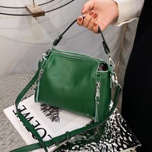 Leather Women Handbag Solid Color High Quality Crossbody Shoulder Bag Me... - $39.89