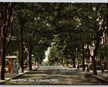 Green Street View From Main Brockton Massachusetts MA UNP Unused DB Post... - $4.90