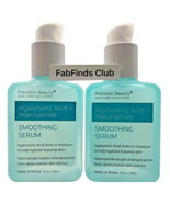 2x Precision Beauty Hyaluronic Acid + Niacinamide Smoothing Facial Serum - €29,98 EUR