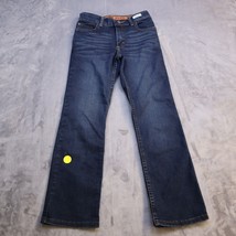 Wrangler Flex Waist Adjustable Jeans Dark Wash Denim Casual Preppy Youth 10 - $24.63