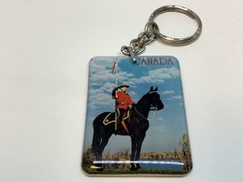 Vintage Keyring Rcmp On Horse Keychain Grc Police A Cheval Porte-Clés Canada - £12.07 GBP