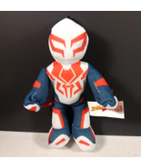 Marvel Spiderman-2099 Super Hero Stuffed Doll 6” Plush Keychain Push Cli... - $17.77