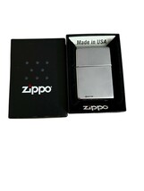 Zippo Lighter # 207 Regular Street Chrome -- Made in USA - $171.56 MXN