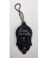 Vintage Rare Score Caddy Pocket Golf Score Keeper Black Hong Kong Keycha... - £7.66 GBP