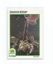 Shawn Kemp (Seattle Supersonics) 1991-92 Nba Hoops Basketball Card #200 - £5.34 GBP