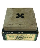 Tap &amp; Die Square Bolt Die 5/16 NC 18GTD No. 275 Solid 2-1/2&quot; Greenfield - $373.47 MXN