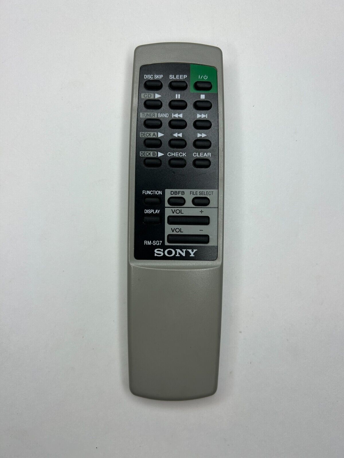 Sony RM-SG7 Remote Control OEM for HDC/MHC RXD3 G2500 RXD2 S3000 BX6AV RX55 RXD3  			
