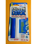The Original Super Glue PLASTI-LOKA MEX † Plastilina Epoxica Superapida p/agua - $14.99