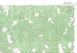 China Quadrangle Alabama 1971 USGS Topo Map 7.5 Minute Topographic - $23.99