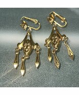 Vintage Unique Earrings Art Deco - $784.03 MXN