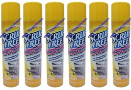 6 X Scrub Free Oven Cleaner Heavy Duty &amp; Fume Free Cuts Through Baked On... - $34.64