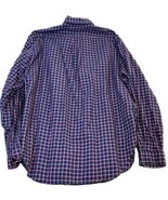 Ralph Lauren Mens Classic Fit Dress Shirt White Blue Stripe 100% Cotton ... - £15.69 GBP