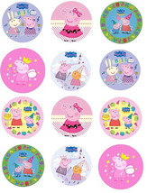 Peppa Pig Edible Cupcake Toppers Decoration - £11.98 GBP