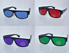 Black Locs Sunglasses 8 Different Lens Mad Doggers Cholo Lowrider OG Hom... - $9.95