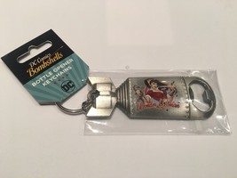 DC Bombshells Wonder Woman Metal Keychain Bottle Opener new - $9.89