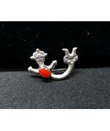 Felix Joe Navajo F.J. Sterling Silver 925 YEI Kachina Rainbow Dancer Bro... - $68.26 CAD