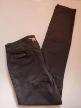 Tommy Hilfiger Skinny Chino Pants Womens Size 2 Gray Slim Stretch - $21.78