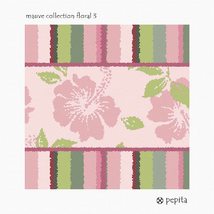 Pepita Needlepoint kit: Mauve Collection Floral 3, 10&quot; x 10&quot; - £59.76 GBP+
