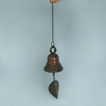 Tibetan Nepalese Temple Brass Wind Chime Bell - Nepal - £27.64 GBP