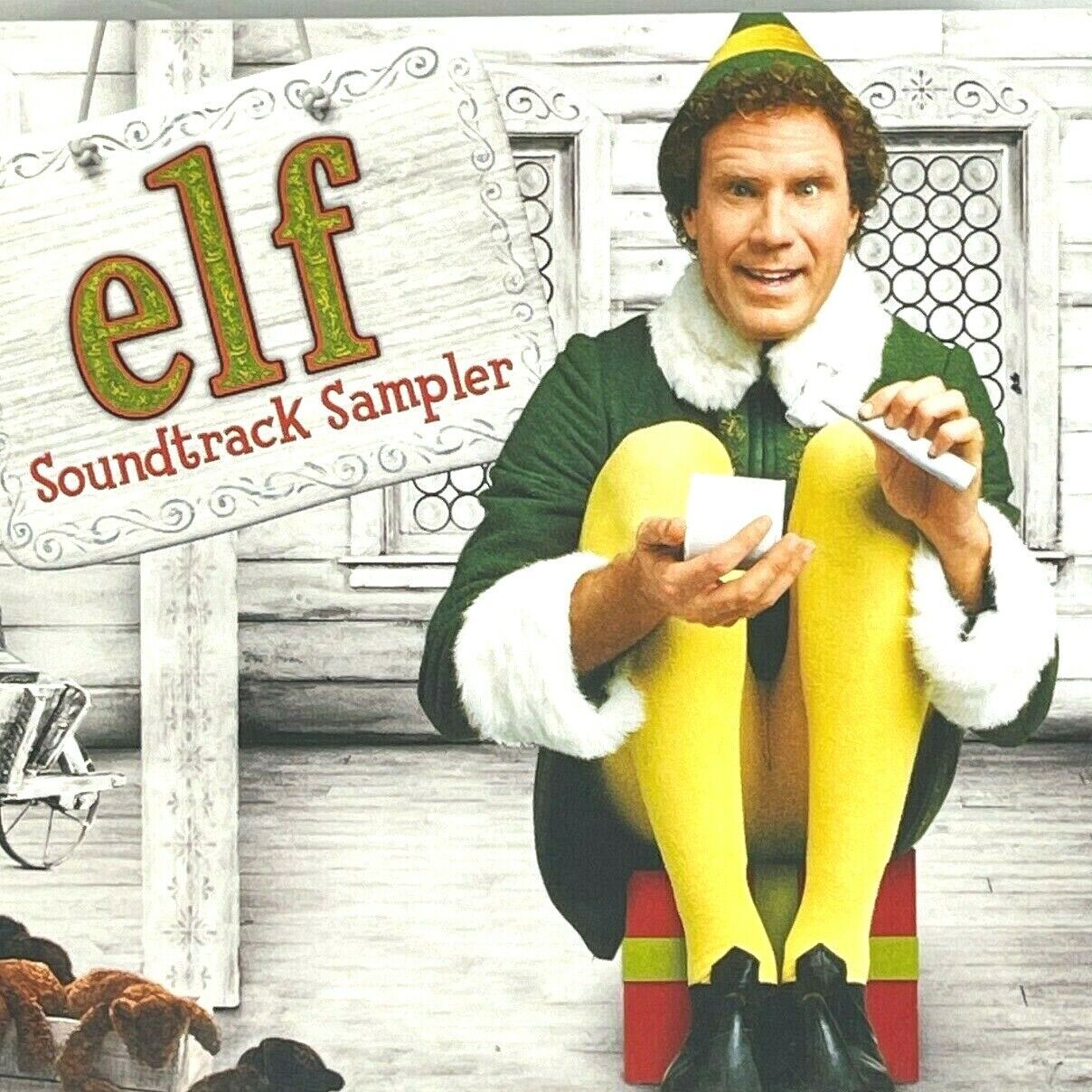 Primary image for Elf Soundtrack Sampler CD 2010 5trks Christmas Promo Bonus Prima Kit Les Baxter