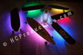 Remote Controlled LED Light Kit For Skateboards with 20 Color &amp; Motion O... - £27.53 GBP+