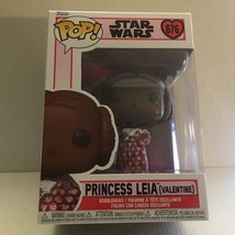 NEW Star Wars Chocolate Princess Leia Valentine Funko Pop Figure #676 - £14.90 GBP