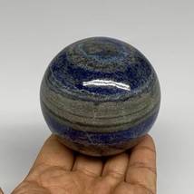 1.12 lbs, 2.7&quot; (68mm), Lapis Lazuli Sphere Ball Gemstone @Afghanistan, B... - £79.78 GBP