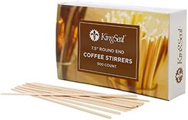 Natural Birch Wood Coffee Beverage Stirrers, Stir Sticks, Waxing Sticks, 7.5 Inc - £14.79 GBP