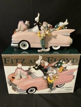 Fitz &amp; Floyd Sock Hopper Music Box Pink Cadillac &quot;Let Me Call You Sweetheart&quot; - £45.48 GBP