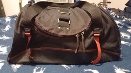 Vintage Marlboro Black Duffel Bag Marlboro Gear 1999 24x13 - $30.39