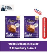 2X Cadbury 3-in-1 Chocolate Drink 13x30g | Instant Cocoa | Hot/Cold | Fr... - $59.99