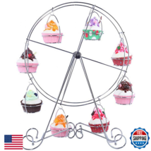 ASKinds Ferris Wheel Cupcake Stand Dessert Serving Tray - 8 Cup Holder - $43.45