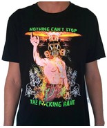 ACID RAVE Men Tshirt Glow UV-Blacklight Techno EDM Club Festival Trance ... - $17.94 CAD