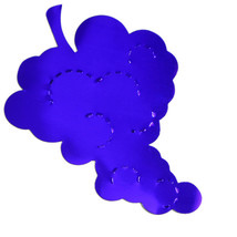 Grapes Cutouts Plastic Shapes Confetti Die Cut FREE SHIPPING - £5.58 GBP