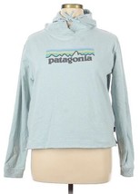 Patagonia Woman&#39;s P-6 Logo Uprisal Hoody Hoodie Size XL Mint Green - £37.56 GBP