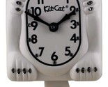 Limited Edition Rainbow White  Kit-Cat Klock Swarovski Crystals Jeweled ... - $135.95