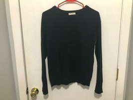 Olivaceous Women Black Pullover Oversized Sweater SZ Large Super Soft - £8.50 GBP