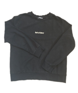 ZARA - Trafaluc - Women&#39;s Black Sweatshirt - END OF STORY- Medium - $24.23 CAD
